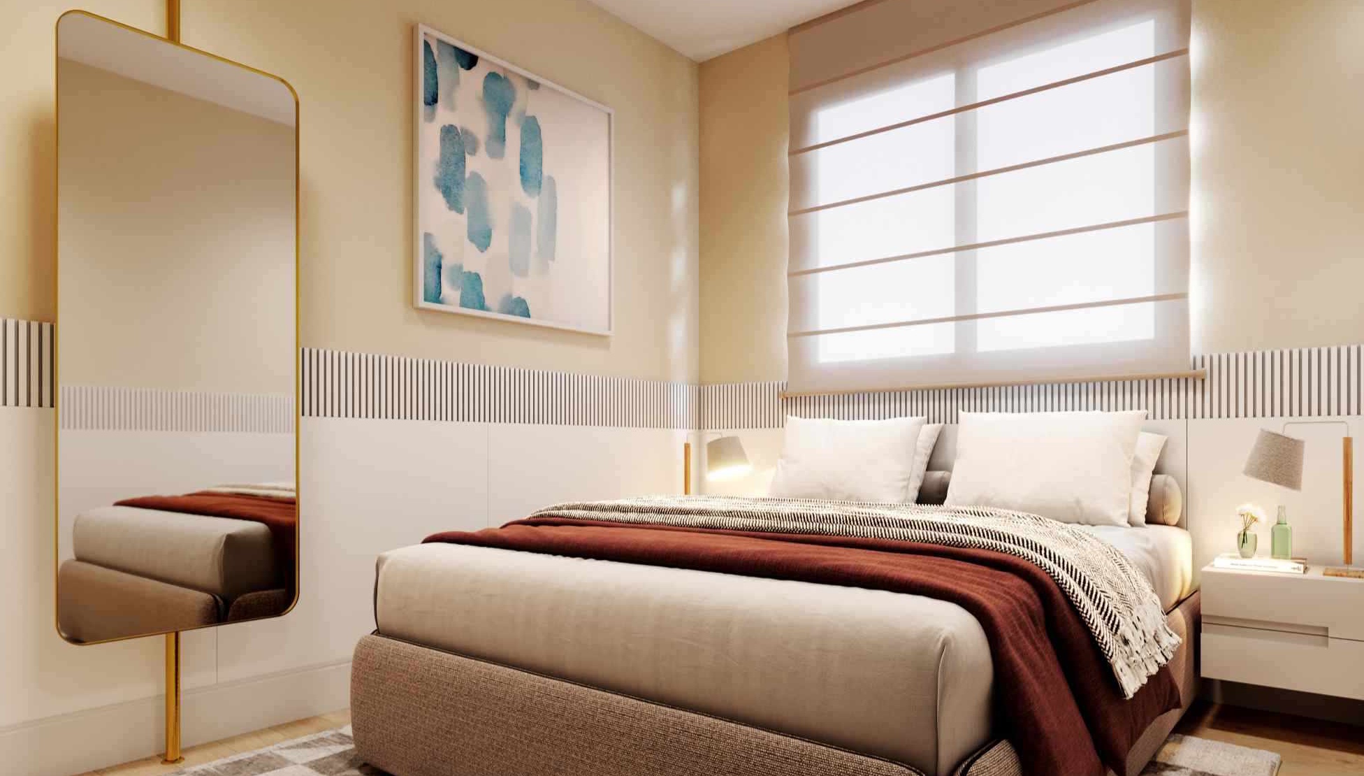 Quarto do apartamento